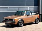 Volkswagen Golf MK1 Rabbit 1982 cabriolet, Auto's, Beige, 4 cilinders, Leder, Handgeschakeld