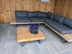 hoekbank, Ophalen, Zo goed als nieuw, Hocker, Loungeset