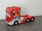 wsi 1/50 Scania topline Kristian S Jacobsen, Hobby en Vrije tijd, Modelauto's | 1:50, Verzenden, Zo goed als nieuw, Bus of Vrachtwagen