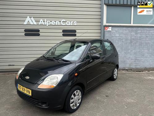 Chevrolet Matiz 0.8 Pure NAP / APK 11-2025, Auto's, Chevrolet, Bedrijf, Te koop, Matiz, ABS, Airbags, Startonderbreker, Benzine