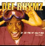 cd-single van Def Rhymz - Ze Zitten Me Achterna, Cd's en Dvd's, Verzenden, Zo goed als nieuw, Pop