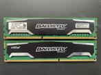Crucial Ballistix Sport 2 x 4GB DDR3, Computers en Software, RAM geheugen, 8 GB, DDR3, Ophalen of Verzenden, Zo goed als nieuw