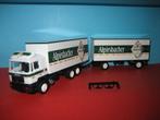 Alpirsbacher-Bier  MAN  combi  Herpa, Ophalen of Verzenden, Zo goed als nieuw, Bus of Vrachtwagen, Herpa
