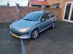 Peugeot 206 1.6 16V SW XS AUT 2002 Grijs nieuwe apk, Stof, Zwart, 4 cilinders, Origineel Nederlands