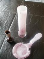 @ Kristal, mond geblazen set van drie artikelen @, Overige kleuren, Nieuw, Ophalen of Verzenden, Glas