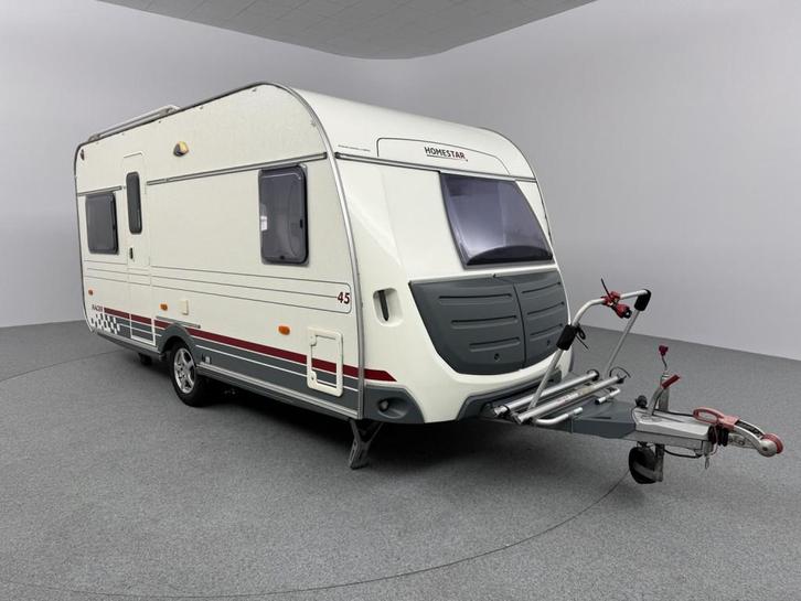 Homestar Racer 45 Mover voortent Fietsendrager, Caravans en Kamperen, Caravans, Bedrijf, tot en met 4, Rondzit, Home Star, Lengtebed