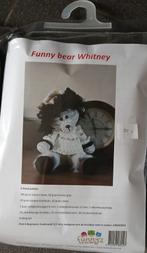 [NIEUW] Funny bear Whitney haakpakket, Hobby en Vrije tijd, Breien en Haken, Ophalen of Verzenden, Nieuw, Haken