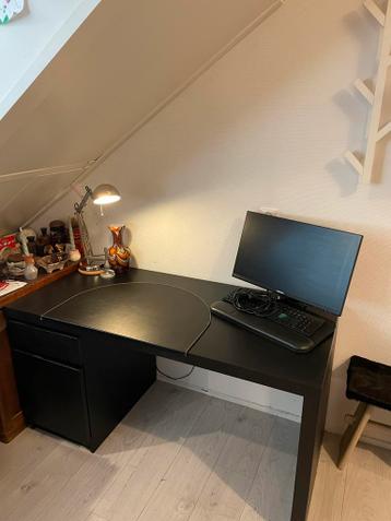 IKEA Malm Bureau - Zwart - afbeelding 2