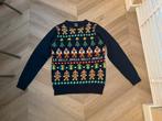 Kersttrui met opdruk, Kleding | Heren, Truien en Vesten, Ophalen of Verzenden, Zo goed als nieuw, Maat 46 (S) of kleiner, Blauw