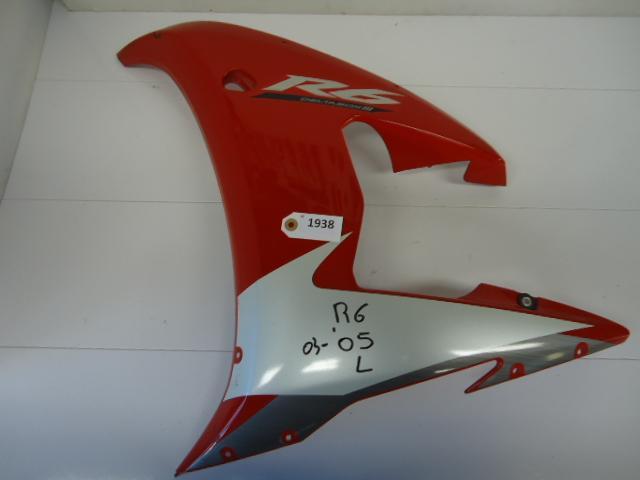 R6 2003 - 2005 Yamaha Kuipdeel Kuipdeel zijflank D1-18969, Motoren, Accessoires | Overige