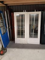 Hardhouten tuindeuren 161*2015, Ophalen, Gebruikt, Minder dan 3 meter