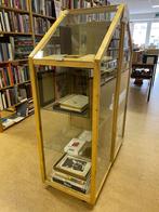 2 VITRINEKASTEN - prachtige staat, Ophalen, 100 tot 150 cm, 25 tot 50 cm, Glas