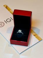 Nieuwe geel gouden (trouw) ring met diamant van 4.18 caraat!, Nieuw, Ophalen of Verzenden, 17 tot 18, Met edelsteen