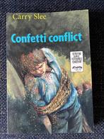Carry Slee : confetti conflict ( paperback ), Ophalen, Zo goed als nieuw, Carry Slee