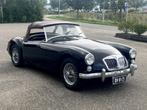 MG MGA Roadster 1500, Zwart, Cabriolet, Zwart, Leder