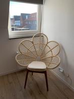 Rotan stoel Leo & moon peacock flower chair, Ophalen, Zo goed als nieuw, Stoel(en)