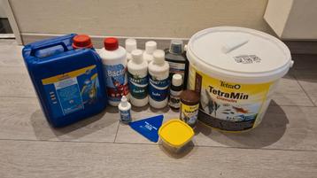 Visvoer waterontharder en toebehoren beschikbaar voor biedingen