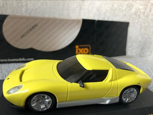 Lamborghini Miura concept 1:43 Ixo, Hobby en Vrije tijd, Modelauto's | 1:43, Zo goed als nieuw, Auto, Overige merken, Ophalen of Verzenden