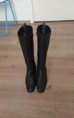 Gabor zwarte leren laarzen - Maat 38.5, Kleding | Dames, Schoenen, Hoge laarzen, Zwart, Gabor, Ophalen of Verzenden