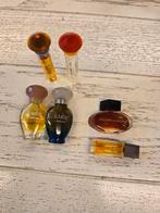 Vintage Rochas parfum 6 stuks, Ophalen of Verzenden, Zo goed als nieuw, Miniatuur, Gevuld