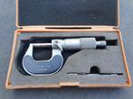 Mitutoyo Micrometer No. 102-450 0-25MM in originele doos, Doe-het-zelf en Verbouw, Meetapparatuur, Ophalen of Verzenden, Zo goed als nieuw