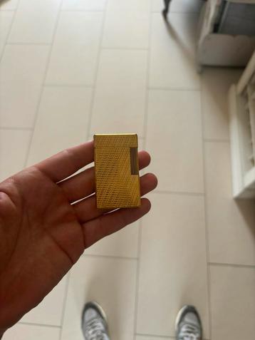 S.T Dupont goude aansteker orgineel.  beschikbaar voor biedingen