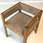 Yusuf Kho eetkamerstoel Houtwerk Hattem design eettafelstoel, Hout, Gebruikt, Vintage, Ophalen of Verzenden