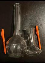 Vaas klassiek en vaasje, Huis en Inrichting, Ophalen, Zo goed als nieuw, Overige kleuren, Minder dan 50 cm