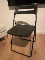 Klapstoel, chair (2 stuks), Ophalen, Zo goed als nieuw, Zwart, Eén
