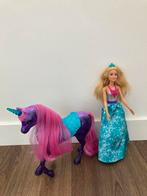 Barbie Dreamtopia Princess & Unicorn zgan!, Ophalen of Verzenden, Zo goed als nieuw, Barbie