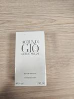 Giorgio Armani Acqua di gio, Sieraden, Tassen en Uiterlijk, Uiterlijk | Parfum, Ophalen of Verzenden, Nieuw