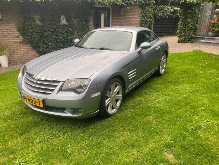 Chrysler Crossfire 3.2 V6 AUT 2005 Grijs, Auto's, Chrysler, Particulier, Crossfire, Airbags, Airconditioning, Alarm, Centrale vergrendeling