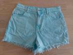 Korte broek maat 38, Kleding | Dames, Broeken en Pantalons, Maat 38/40 (M), Kort, Blauw, Ophalen of Verzenden