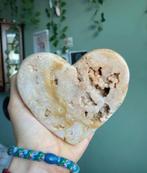 Roze druzy amethist hart, Ophalen of Verzenden, Zo goed als nieuw