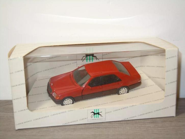Mercedes S-Klasse van Cursor Modelle 1:43, Hobby en Vrije tijd, Modelauto's | 1:43, Zo goed als nieuw, Auto, Overige merken, Verzenden