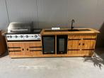 SHOWMODEL!  Complete Buitenkeuken met BBQ en Spoelbak, Tuin en Terras, Buitenkeukens, Ophalen, Nieuw, Gas, Vrijstaand