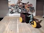 Antieke blikken motorfiets Vebe,triporteur, Antiek en Kunst, Antiek | Speelgoed, Ophalen of Verzenden