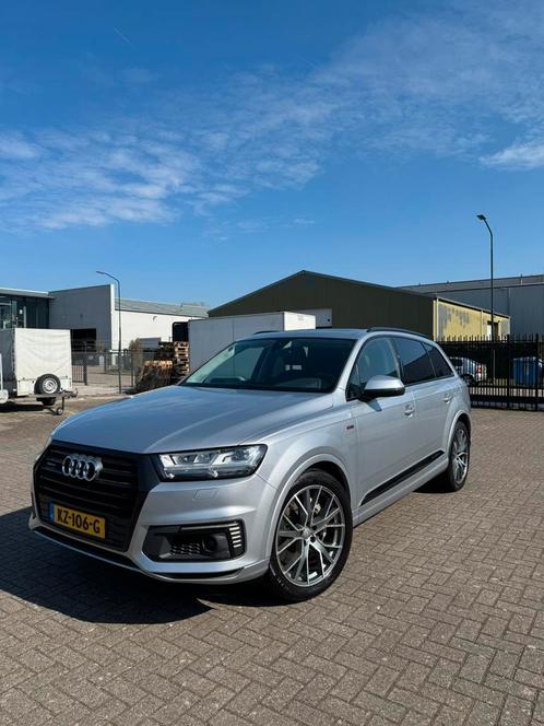 Audi Q7 E-tron 374pk Quattro Tiptronic 2016 Grijs 3.0 TDI, Auto's, Audi, Particulier, Q7, 4x4, ABS, Achteruitrijcamera, Adaptieve lichten