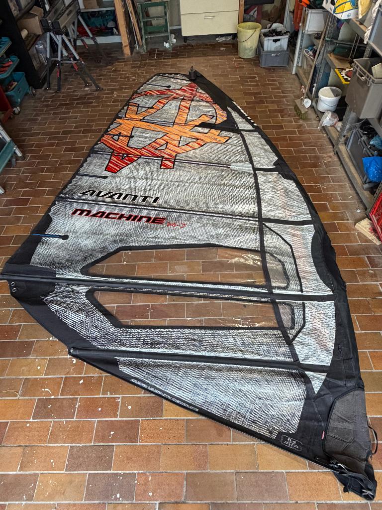 Avanti Machine 6.3, 7.0, 8.4 membraam zeilen., Watersport en Boten, Windsurfen, Ophalen, 7 m² of meer, Minder dan 250 cm, Zeil