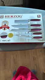 Herzorg messenset, Ophalen of Verzenden, Nieuw, Rvs of Chroom, Bestekset