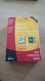 Microsoft Excel voor Professionals - Derde Editie, Boeken, Ophalen of Verzenden, Zo goed als nieuw, Software, Wim de Groot