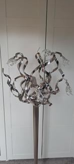 Moderne Harco Loor vloerlamp met glazen accenten, Ophalen of Verzenden, Zo goed als nieuw, Glas, Modern