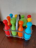 Kegelset kunststof buiten of binnenspeelgoed kegel bal, Ophalen, Zo goed als nieuw, Overige typen