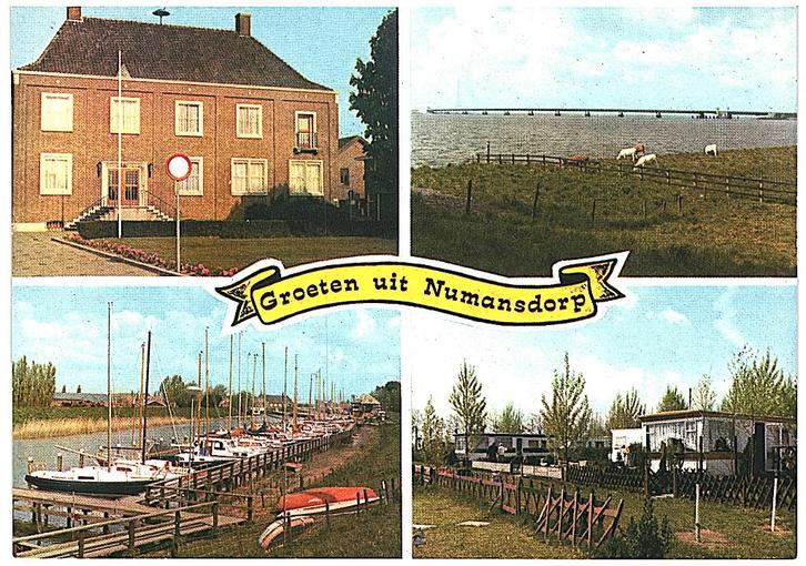 962889 Numansdorp ZH 1977 Nette oude kaart Onbeschreven, Verzamelen, Ansichtkaarten | Nederland, Zuid-Holland, 1960 tot 1980, Ophalen of Verzenden