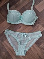 Lingerie setje, H&M, Verzenden, Blauw, Setje