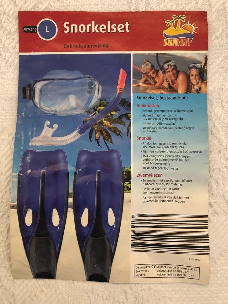 Snorkel set (3 X), Watersport en Boten, Snorkelen, Zo goed als nieuw, Snorkelset, Ophalen of Verzenden