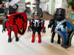 Playmobil 3 ridders dragons draak knight ridder zwaard, Ophalen of Verzenden, Zo goed als nieuw