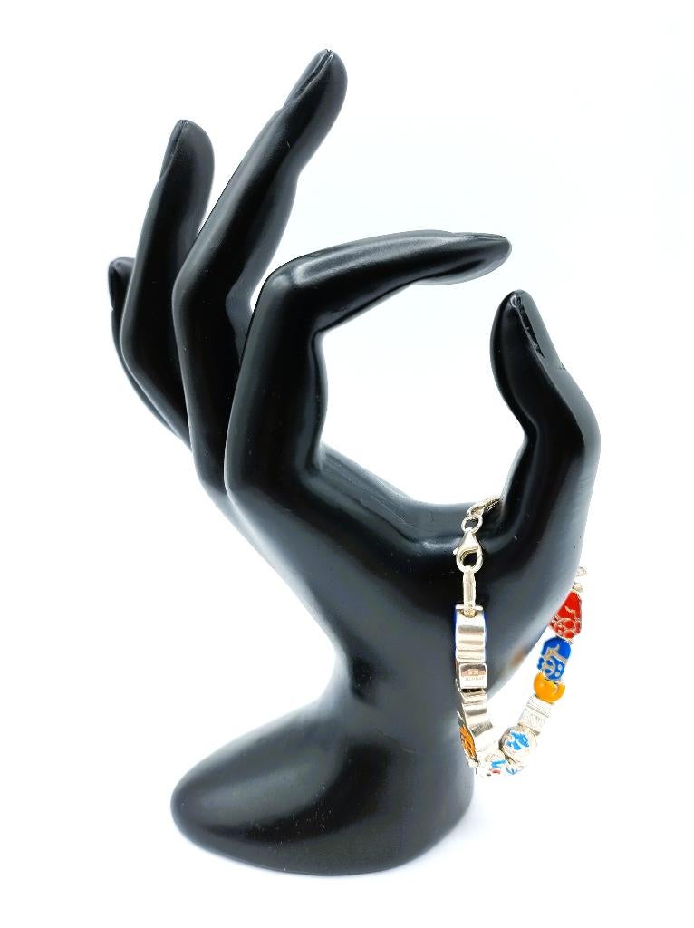 Zilveren kinder bedelarmband, Piccolo, Italië, 15 cm, Info@zilverwebsite.nl, Verzenden, Zo goed als nieuw, Zilverwebsite.nl