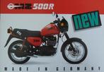 Folder MZ 500 R Rotax 1992, Ophalen of Verzenden, Overige merken
