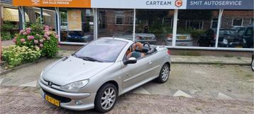 Peugeot 206 CC 1.6-16V Roland Garros Leder Climat LMV CPV beschikbaar voor biedingen